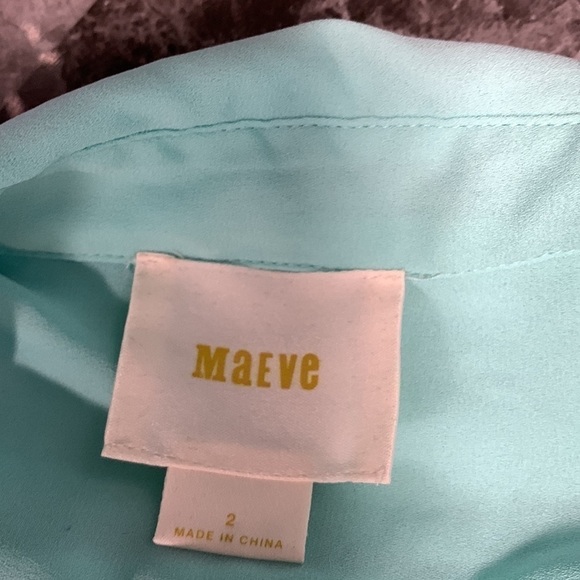 Anthropologie Maeve Semi Sheer Layered Feminine Cottagecore Romantic Girly 2 - Picture 7 of 11